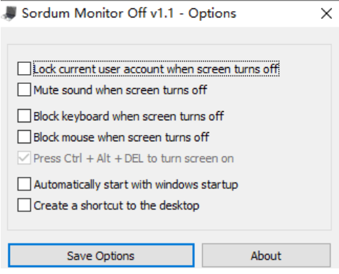 MonitorOff下载MonitorOff显示器的开启与关闭v1.1.0.0绿色免费版下载