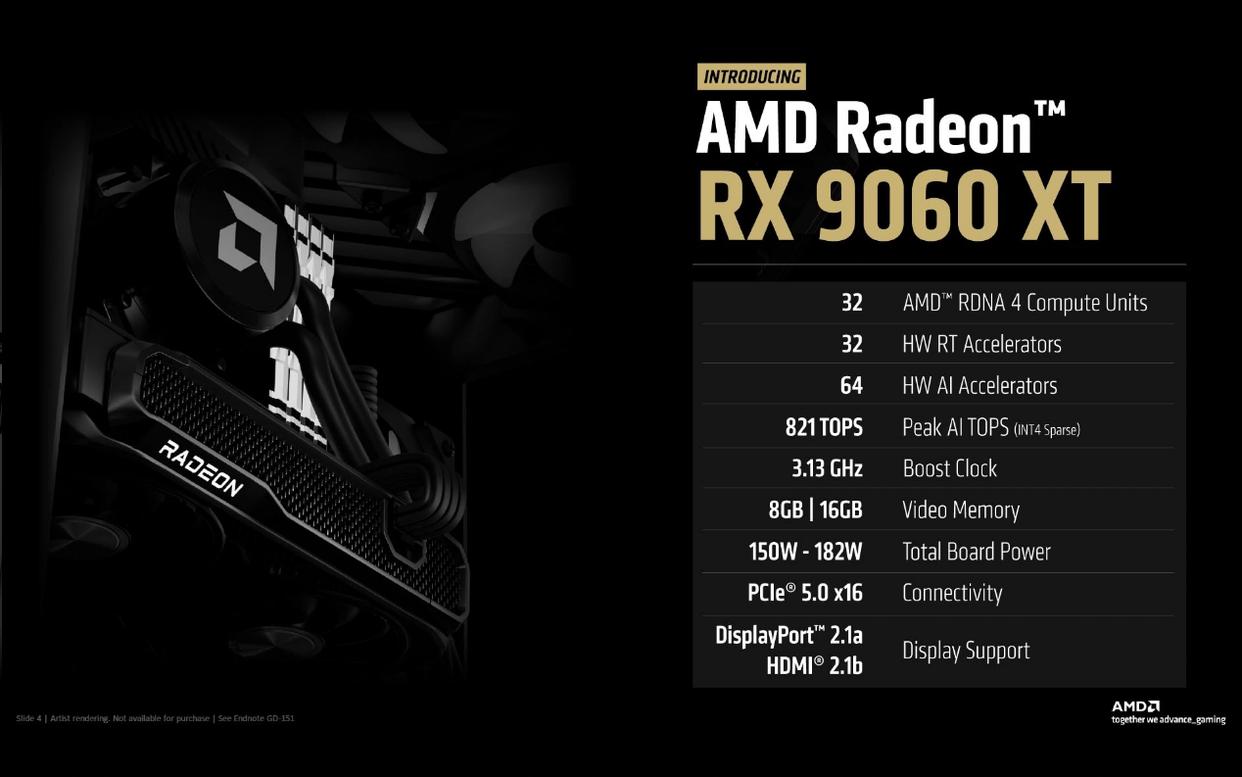 性价比力压RTX 5060 Ti! AMD Radeon RX 9060 XT显卡首发评测