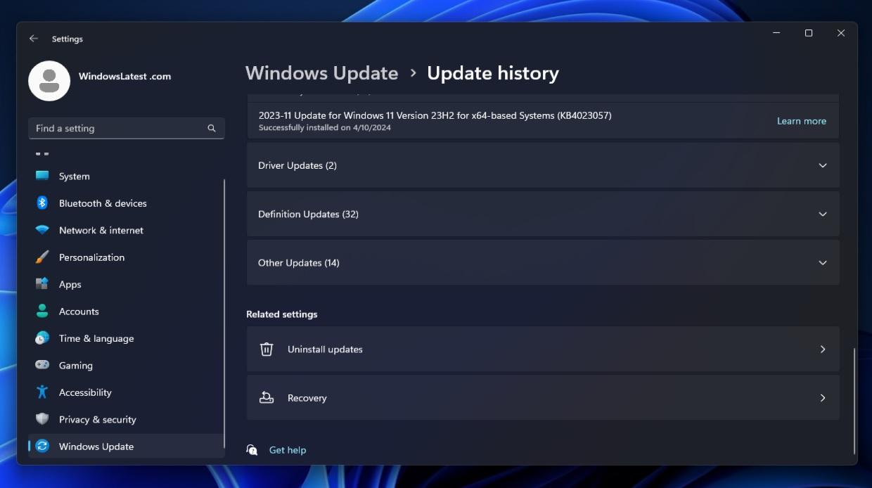 微软重发补丁再曝安装失败故障! Win11 24H2 六月更新风波至今未平