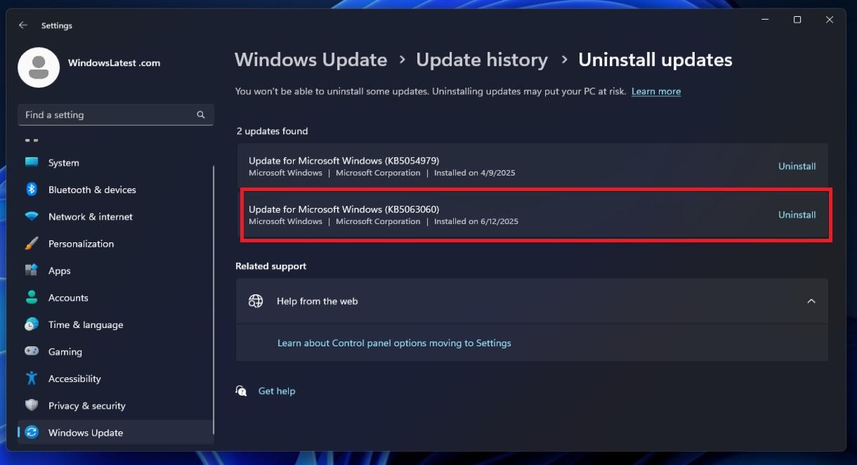 微软重发补丁再曝安装失败故障! Win11 24H2 六月更新风波至今未平