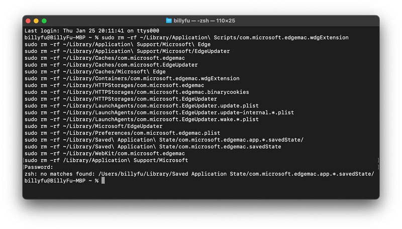 如何在Mac上彻底删除Edge账户? 手动卸载Edge浏览器并清理残留文件技巧