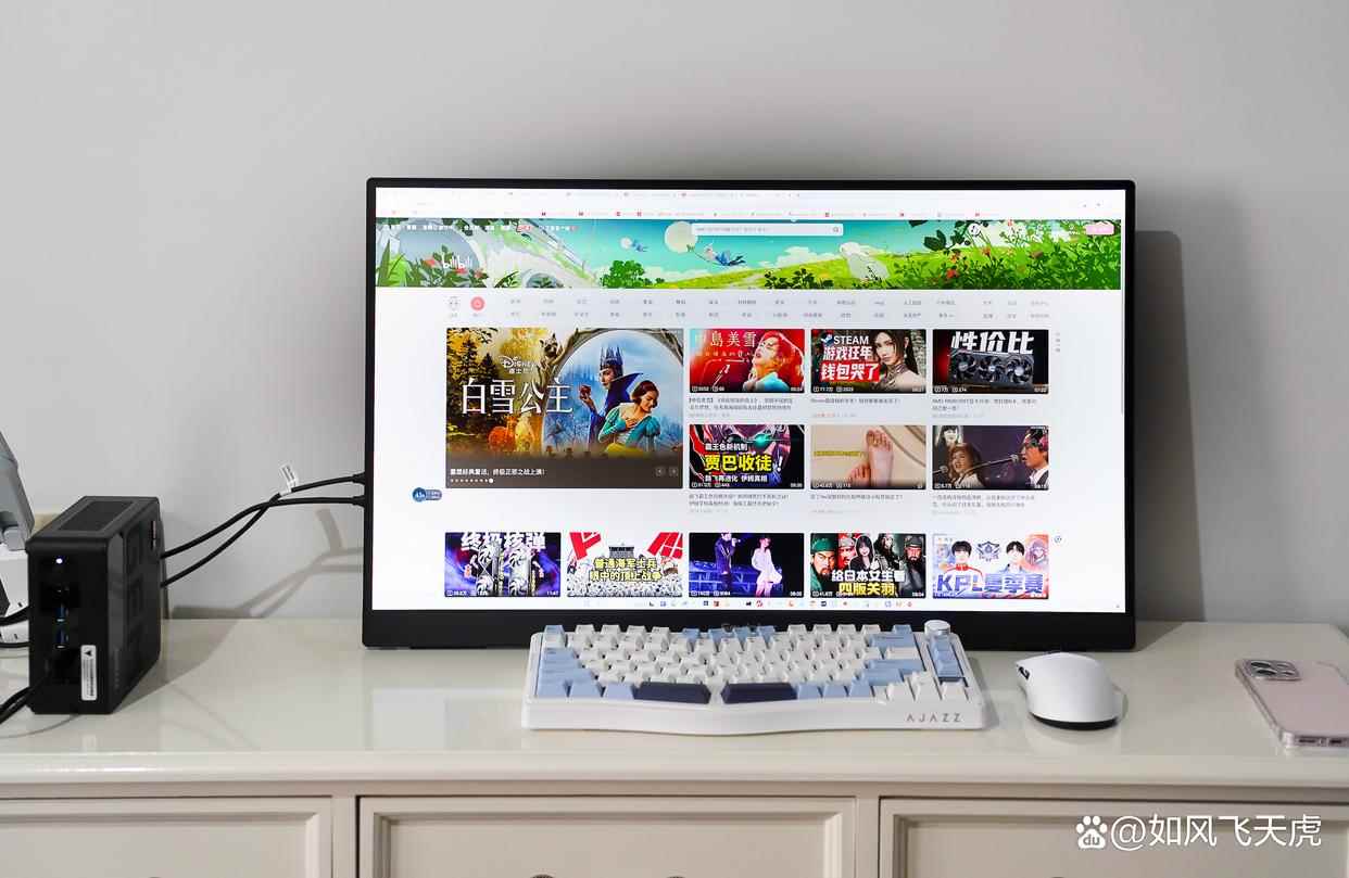 8mm的大屏显示器! 雕塑家4K 27英寸纤薄显示器使用测评