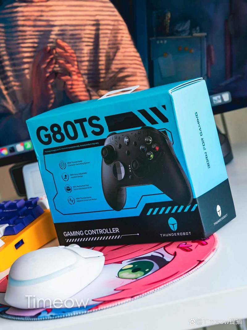 200元级手柄的天花板! 雷神G80雷切双系统手柄全面测评