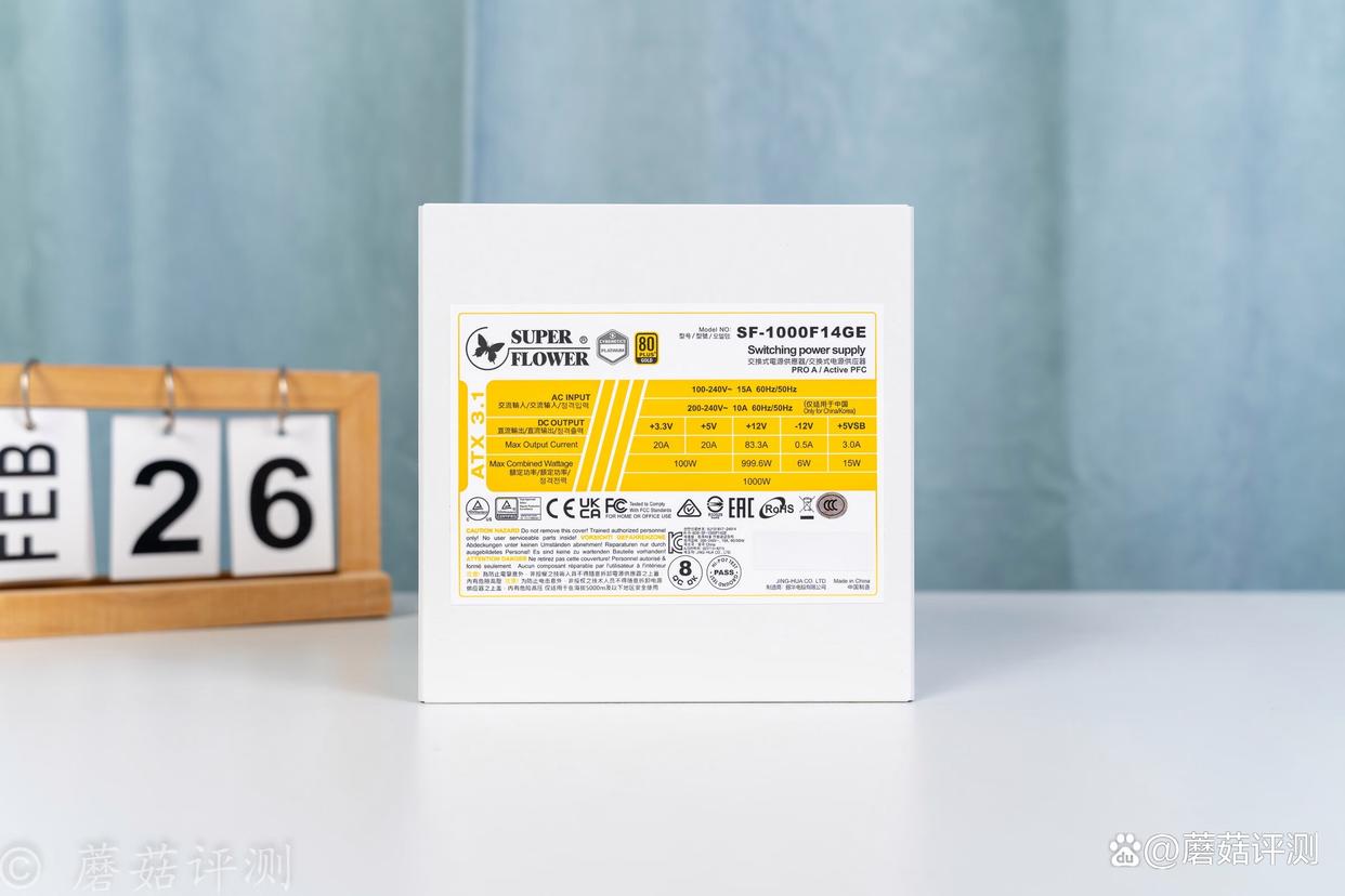 焕新升级九宫格水晶头发光模组! 振华LEADEX III PROA 1000W金牌电源拆解测评