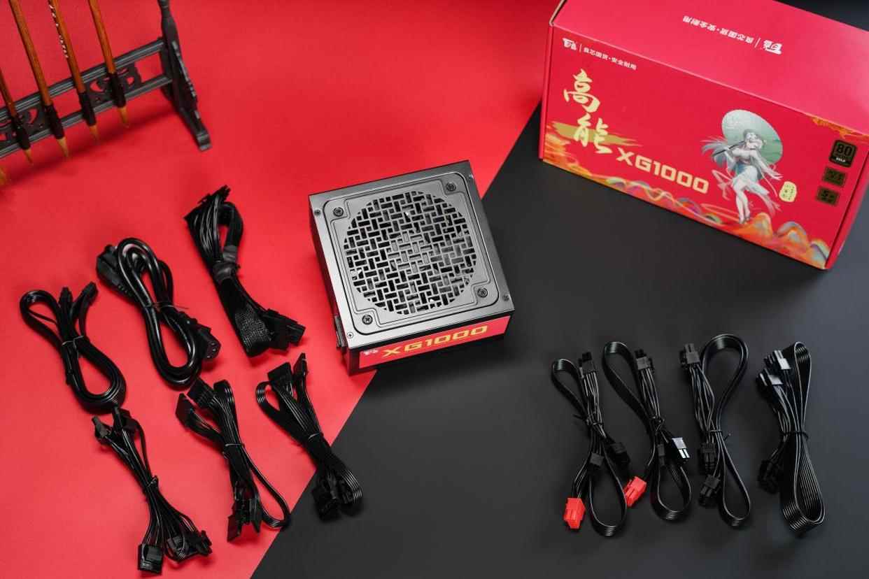 百盛高能XG1000电源测评: 轻松带动RTX5090