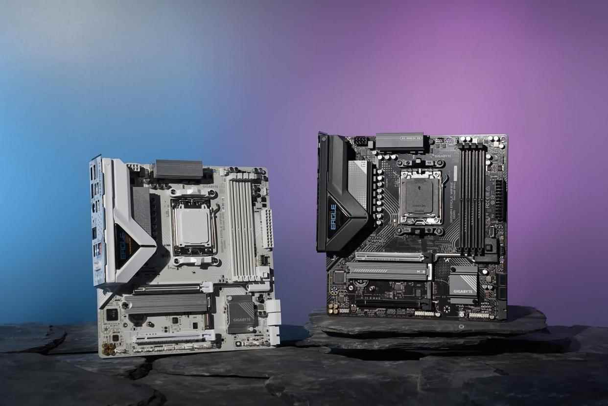 锐龙9000X3D搭配技嘉B850M EAGLE WIFI6E主板组装机性能测评