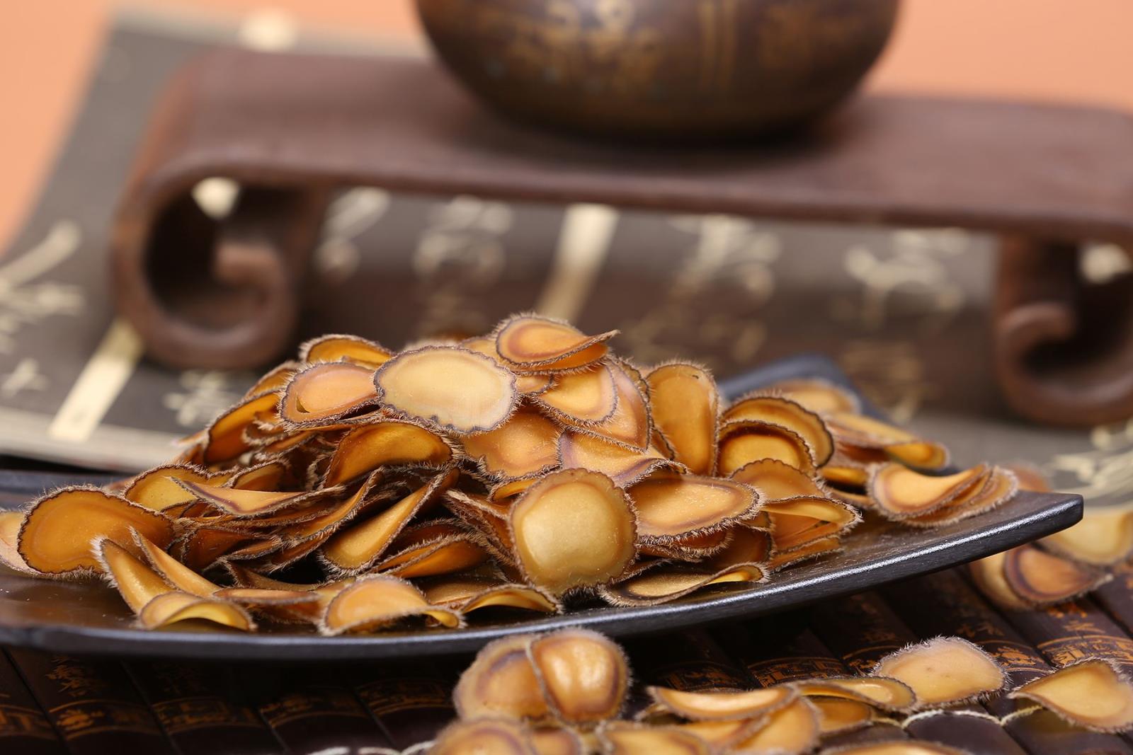 鹿茸片磨成粉末服用