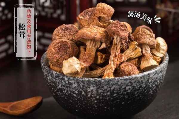  吃个明白，解锁松茸菌的功效与作用及食用方法