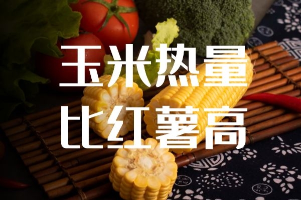  食用玉米和红薯哪个更减肥？到底哪个更适合减肥人群