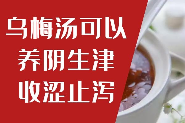 养阴生津 收涩止泻