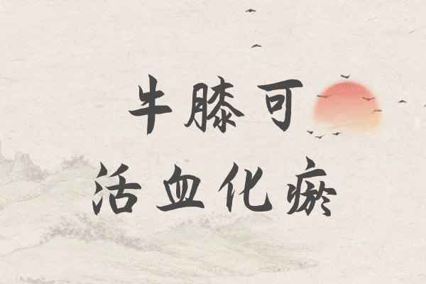  牛膝的功效与作用及禁忌有哪些？