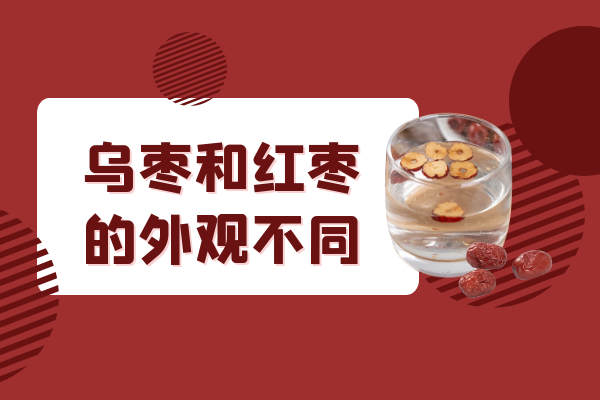  乌枣和红枣有什么区别？两者有这些不同之处