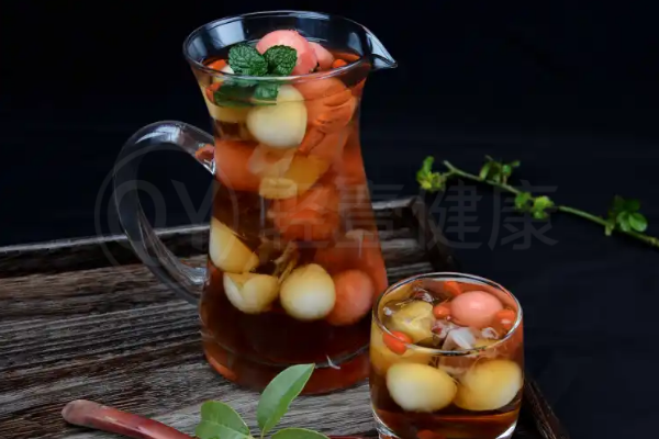 夏日清爽水果茶