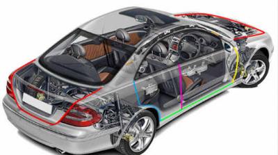 汽车门凹进去怎么修复