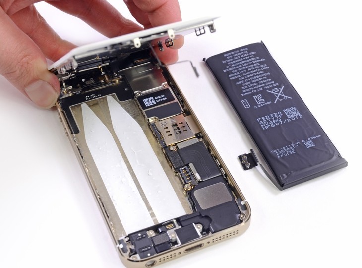 苹果iPhone 5S拆机评测：iPhone5S拆机图解详细教程(真机拆解)