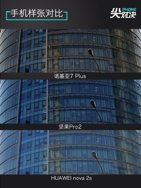 诺基亚7 Plus/坚果Pro2/华为Nova2s详细性能区别对比评测