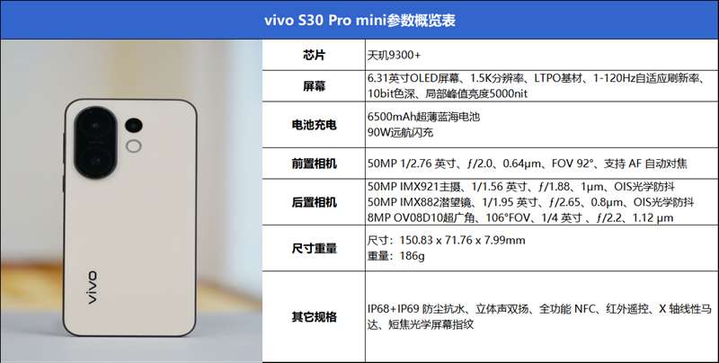 6.31英寸完美小直屏! vivo S30 Pro mini手机全面评测