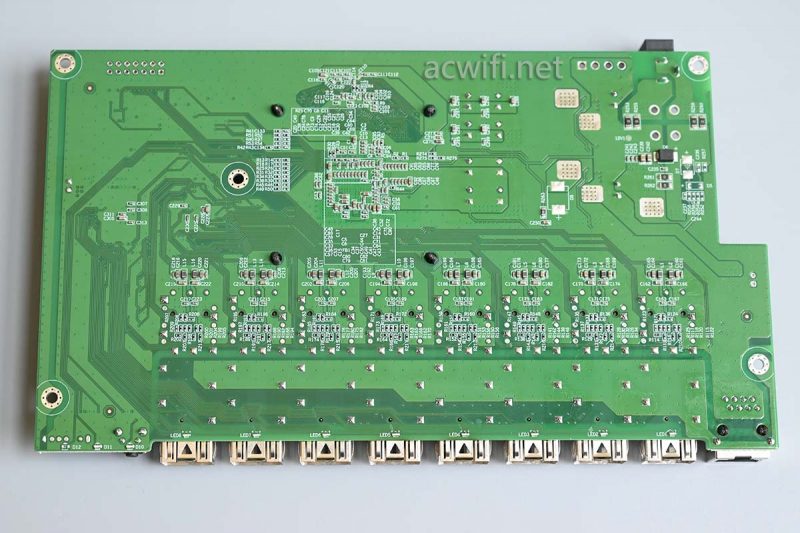 联果8口万兆三层全光交换机LG-SWTGW3C8F拆机测评